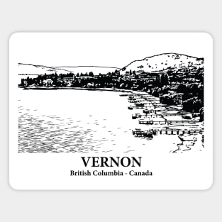 Vernon - British Columbia Magnet